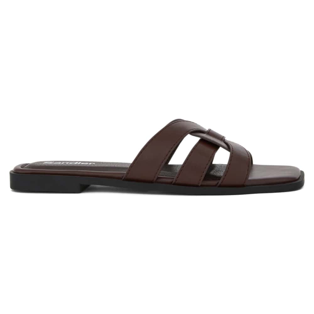 Demi Slide in Chocolate Smooth