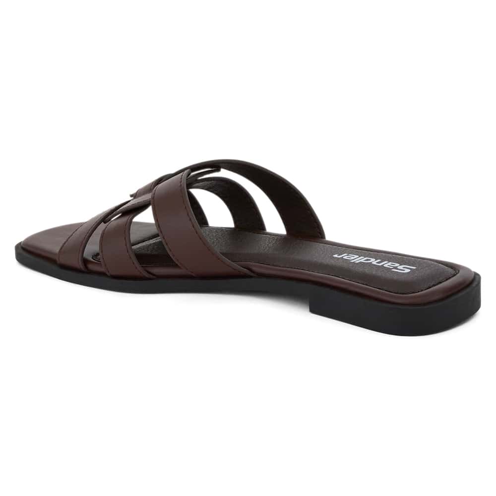 Demi Slide in Chocolate Smooth