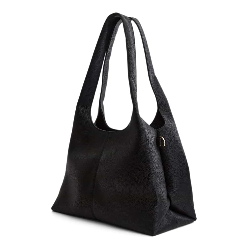 Diana Bag in Black Tumbled