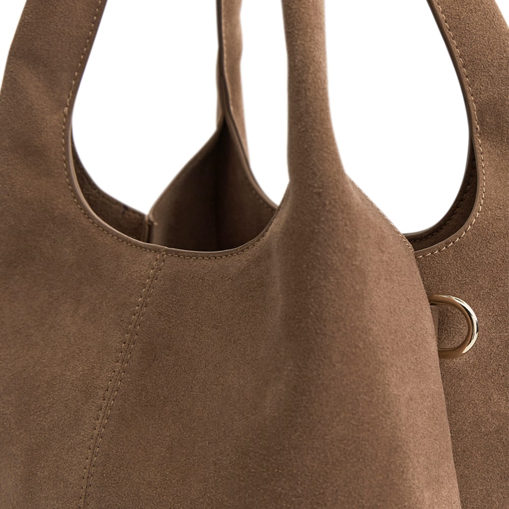 Diana Bag in Nude  Micro