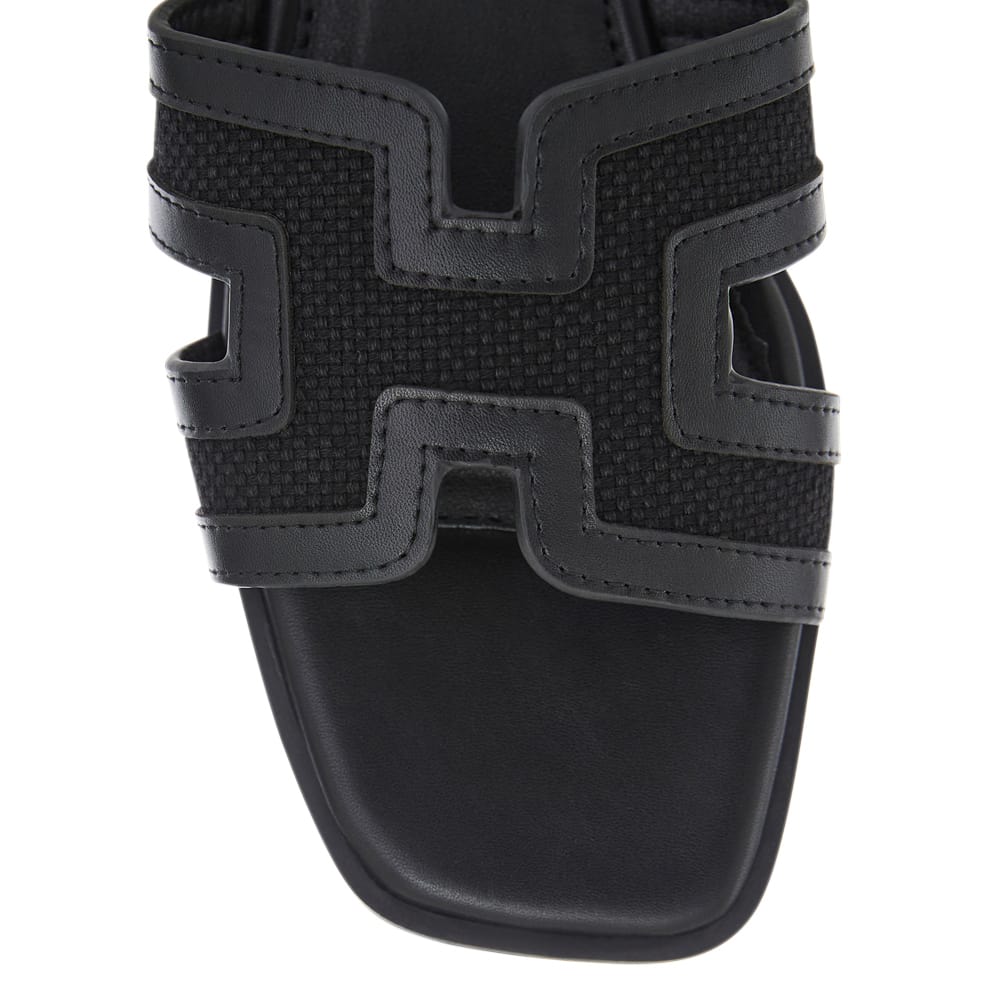 Dion Slide in Black Multi