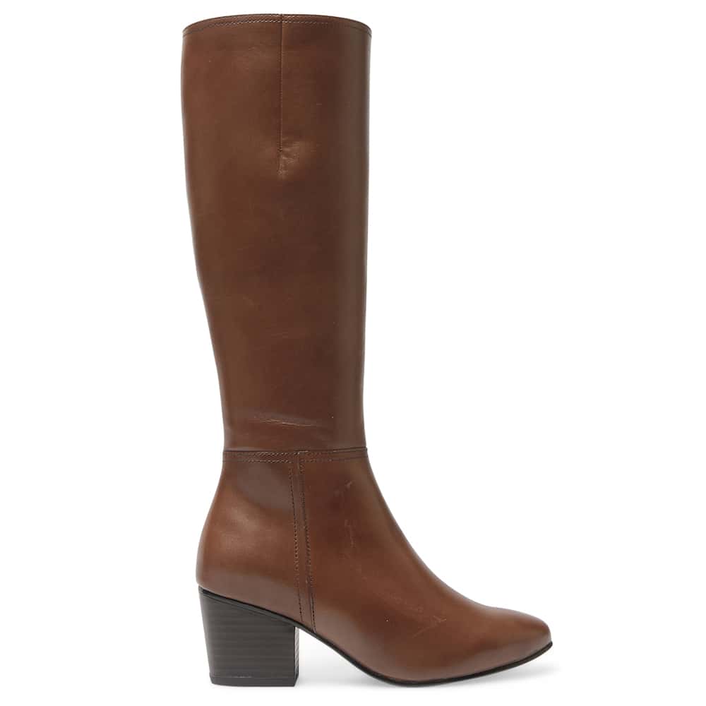 Drake Boot in Brown Leather