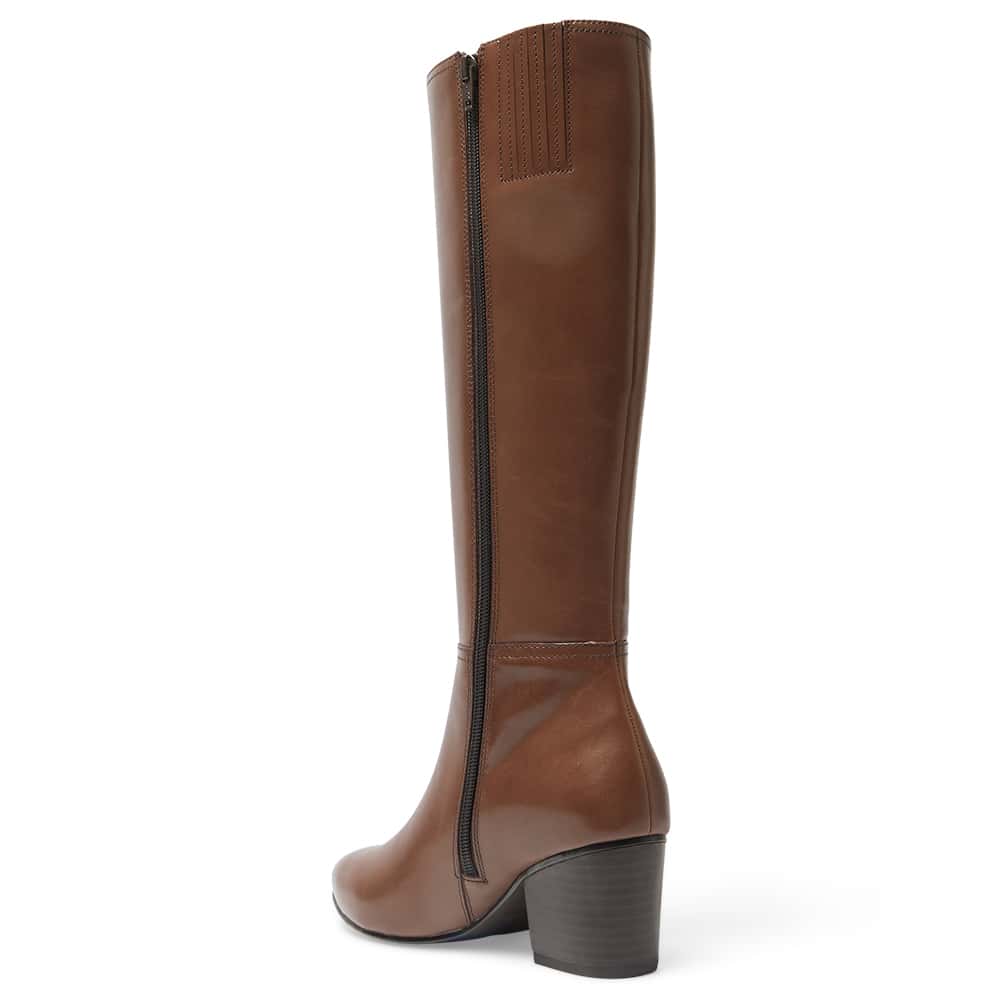 Drake Boot in Brown Leather