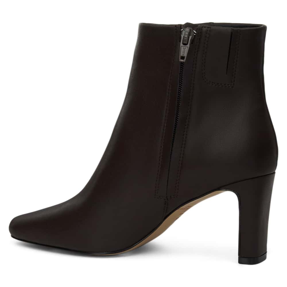 Drama Boot in Chocolate  Leather