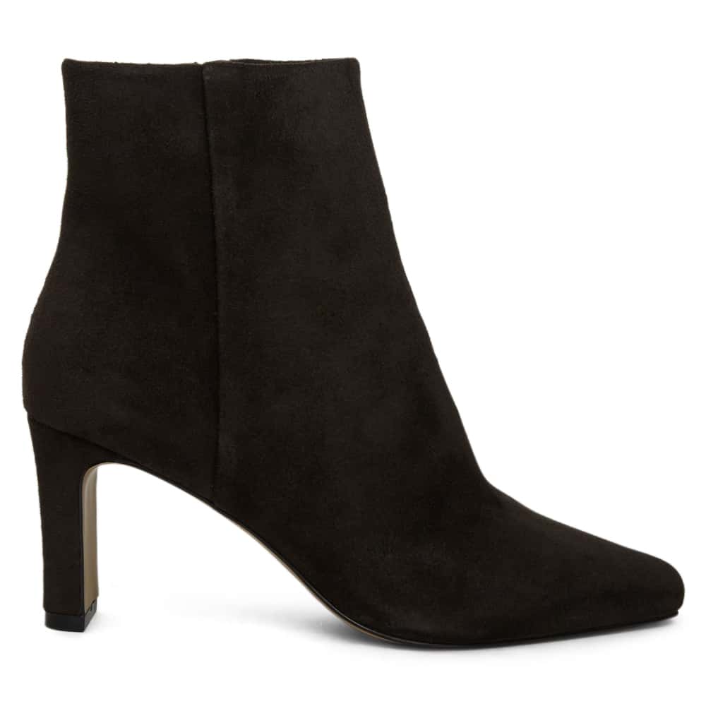 Drama Boot in Chocolate  Suede