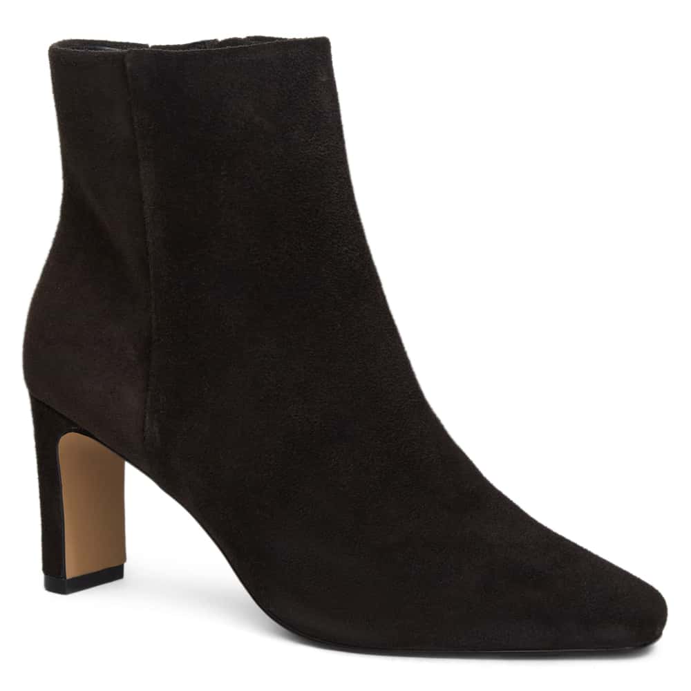 Drama Boot in Chocolate  Suede