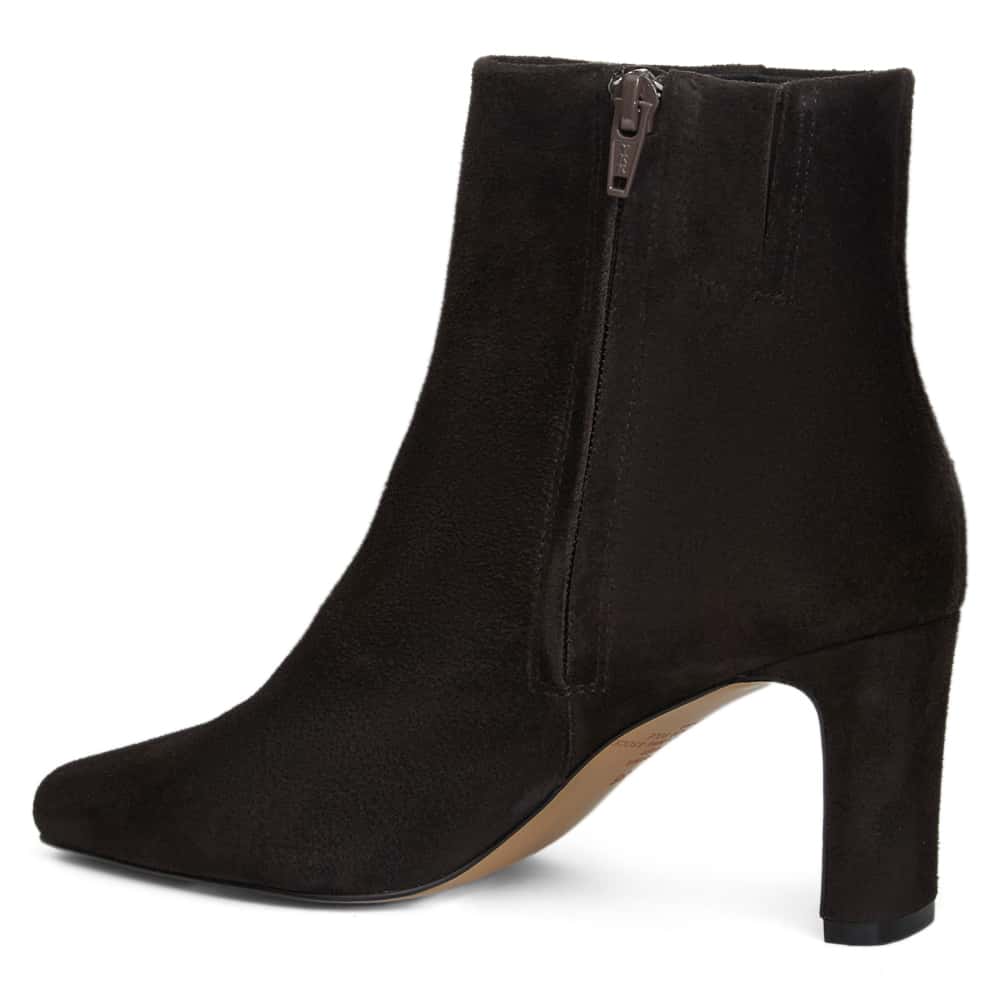 Drama Boot in Chocolate  Suede