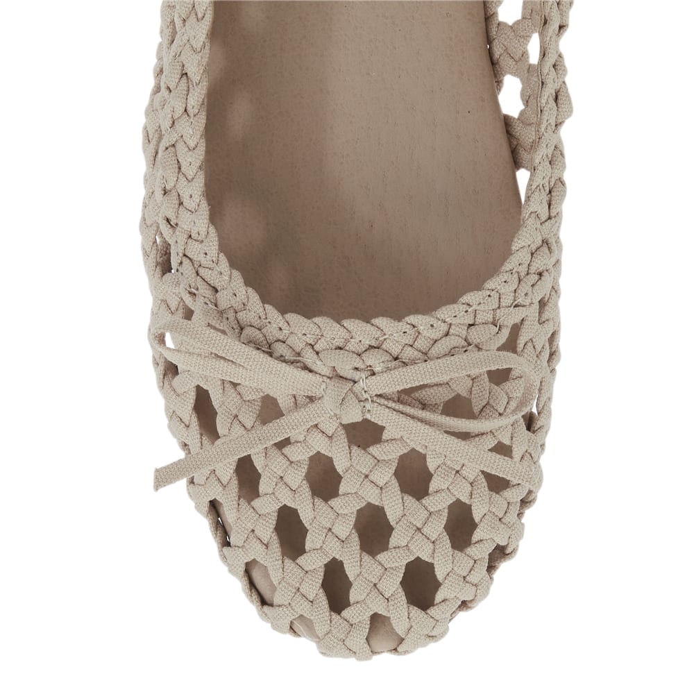 Eden Ballet Flat in Natural