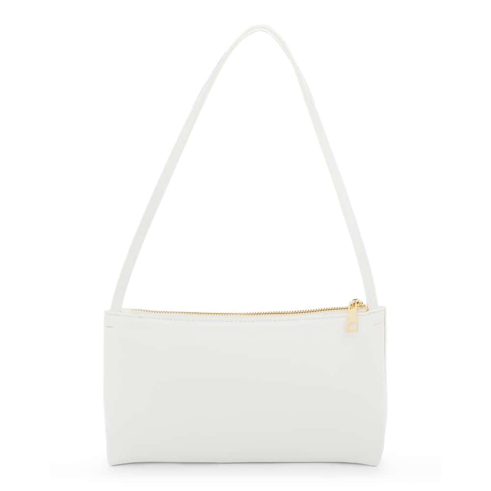 Ellie Bag in White Crinkle
