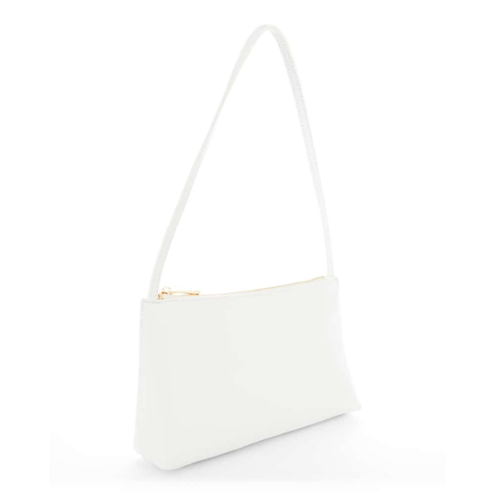 Ellie Bag in White Crinkle