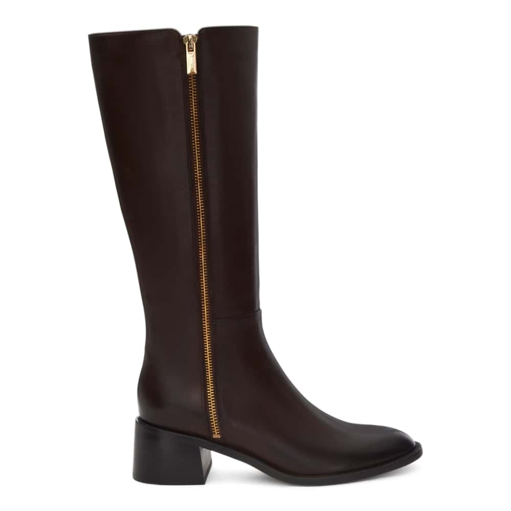 Emerson Boot in Brown Leather