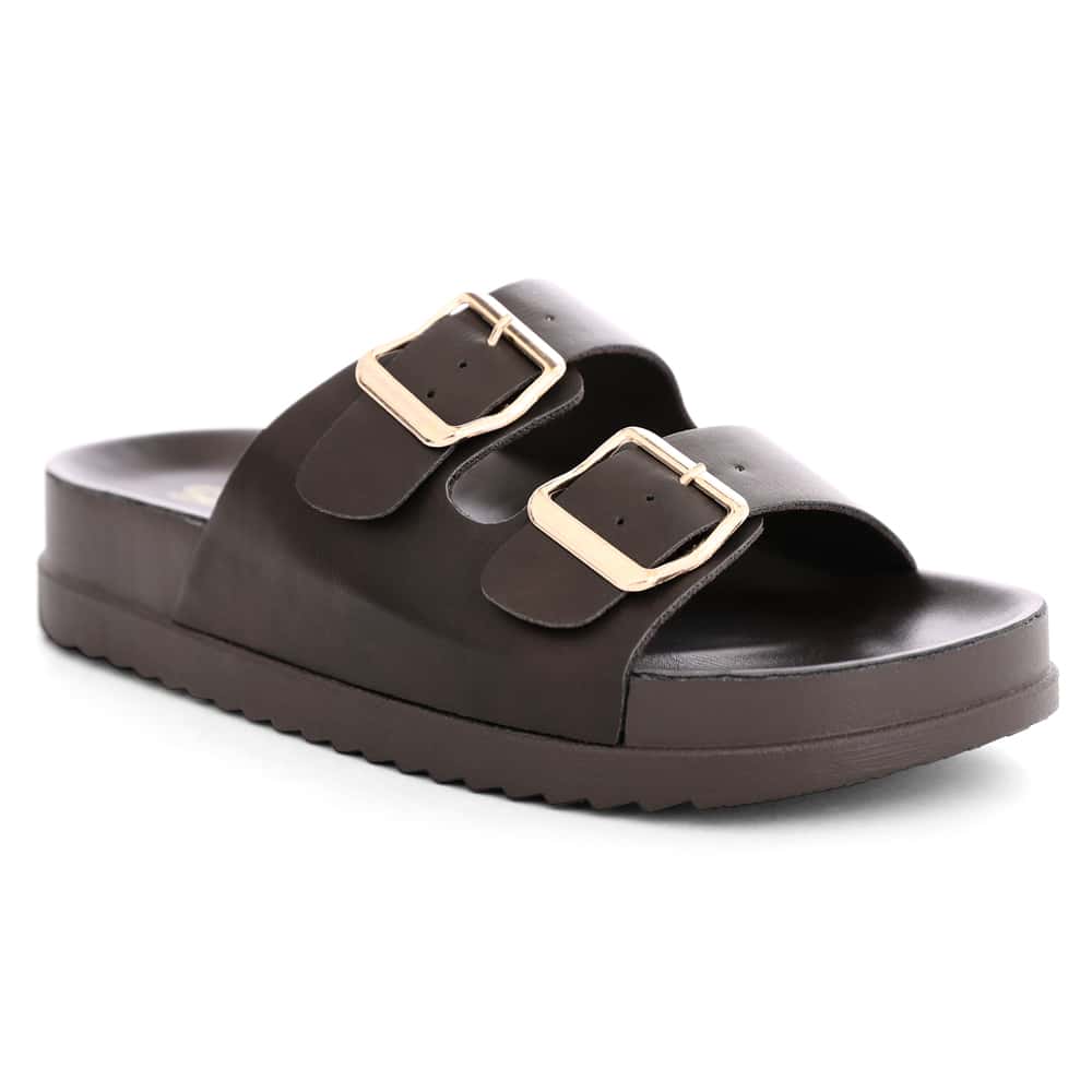 Essex Slide in Chocolate Smooth