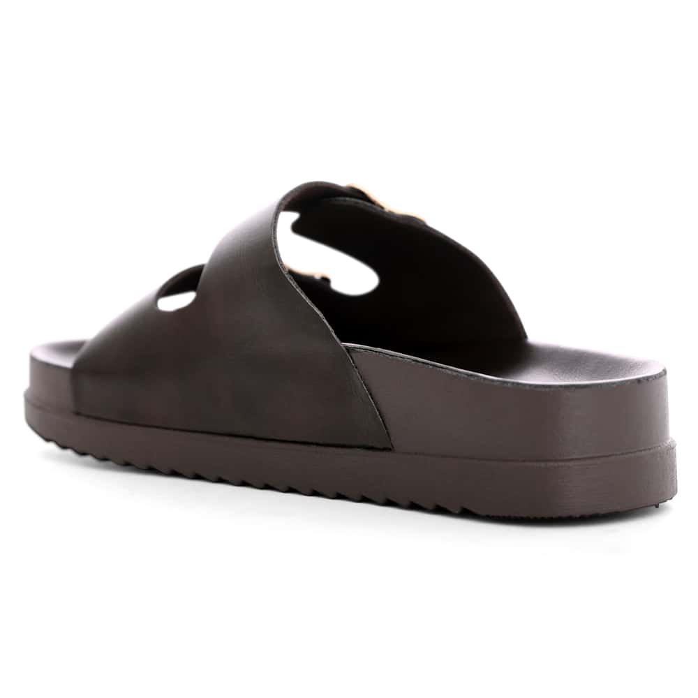 Essex Slide in Chocolate Smooth