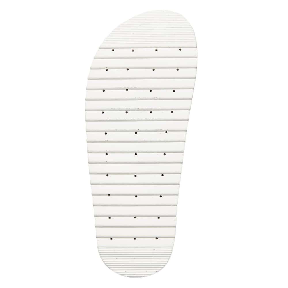 Essex Slide in White Smooth