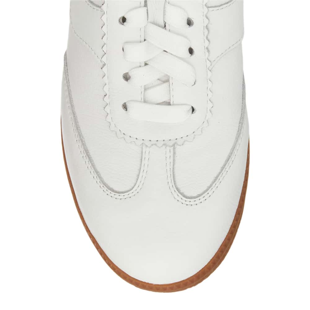 Etta Sneaker in White Leather