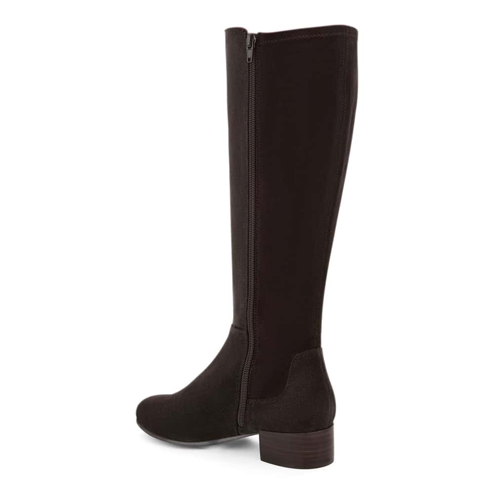 Falcon Boot in Chocolate  Suede