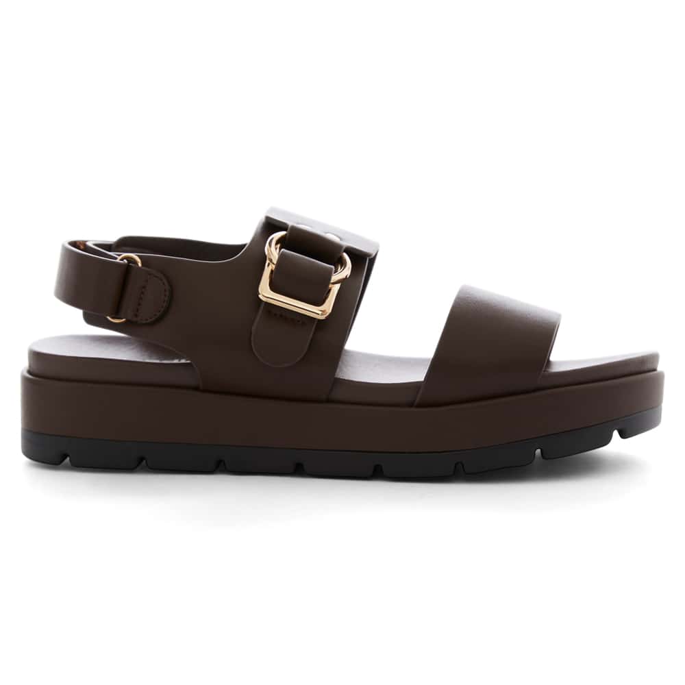 Felix Sandal in Chocolate Smooth
