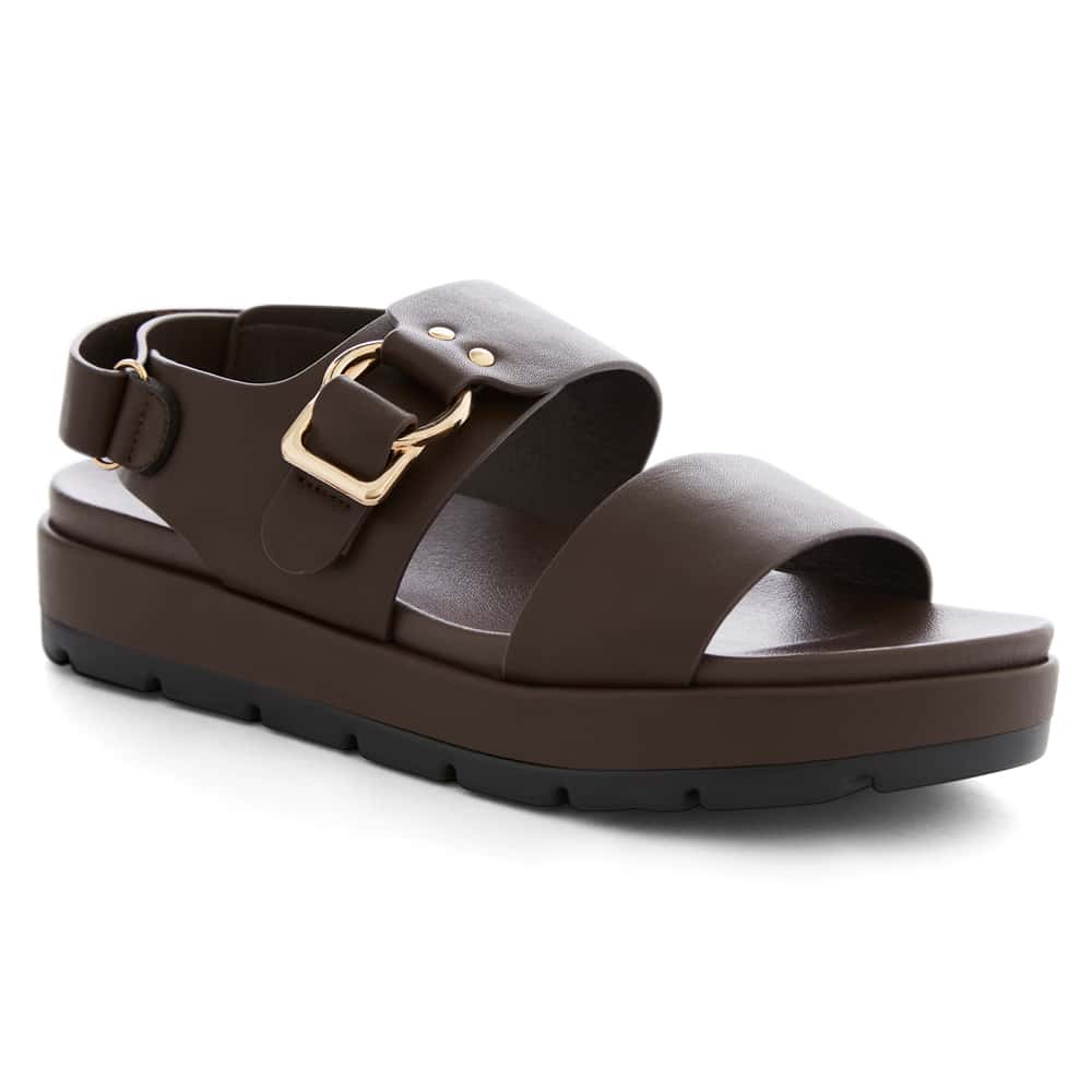 Felix Sandal in Chocolate Smooth
