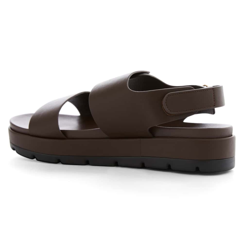 Felix Sandal in Chocolate Smooth