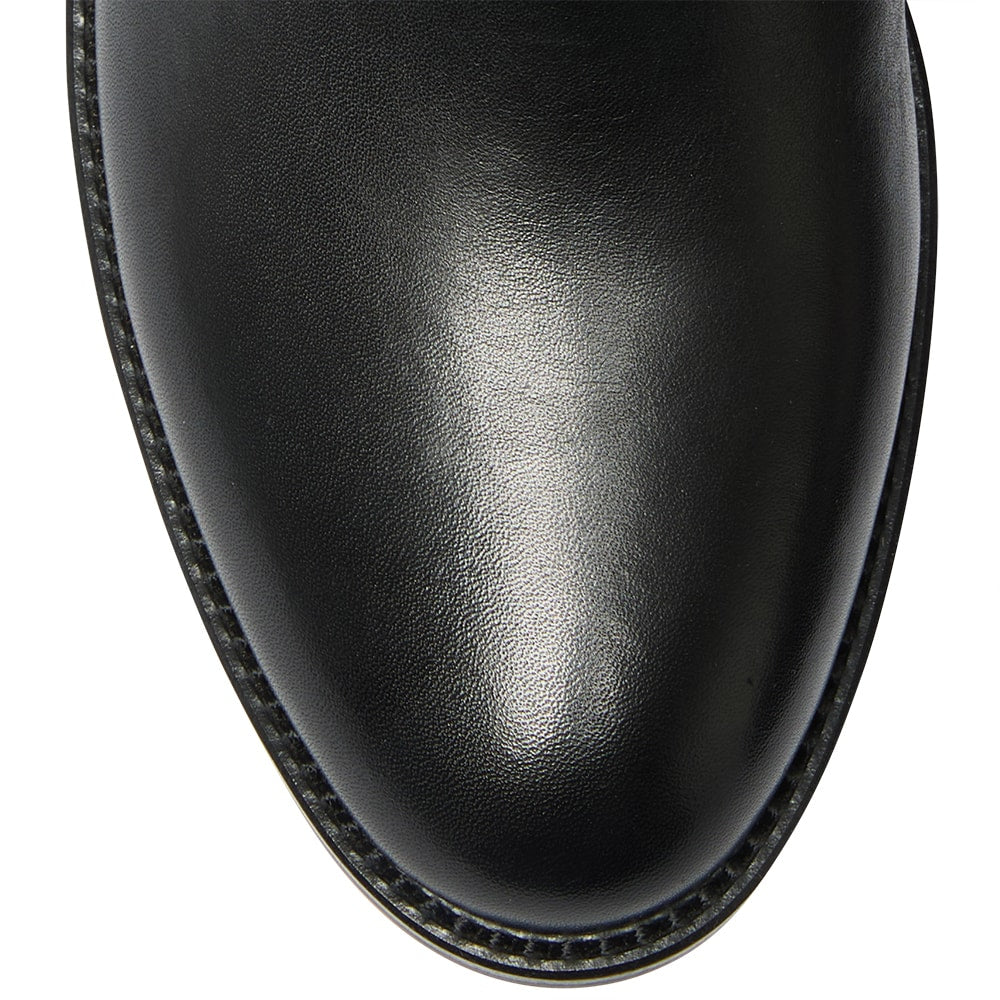 Fenton Boot in Black Leather