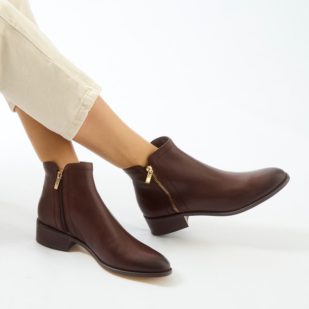 Fenton Boot in Brown Leather