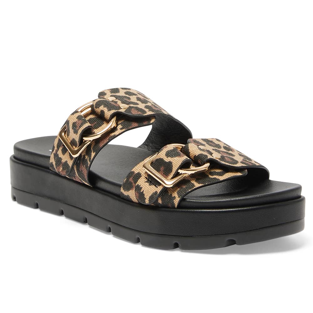 Fiction Slide in Animal Fabric