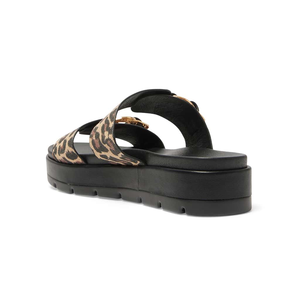 Fiction Slide in Animal Fabric
