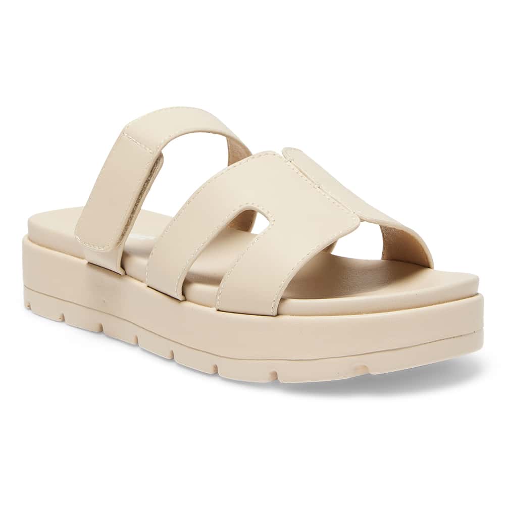 Finch Slide in Beige Smooth