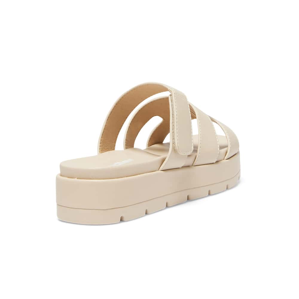 Finch Slide in Beige Smooth
