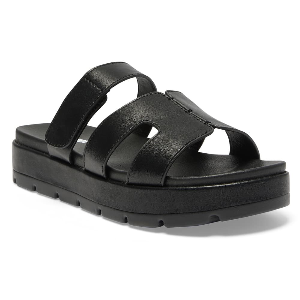 Finch Slide in Black Smooth