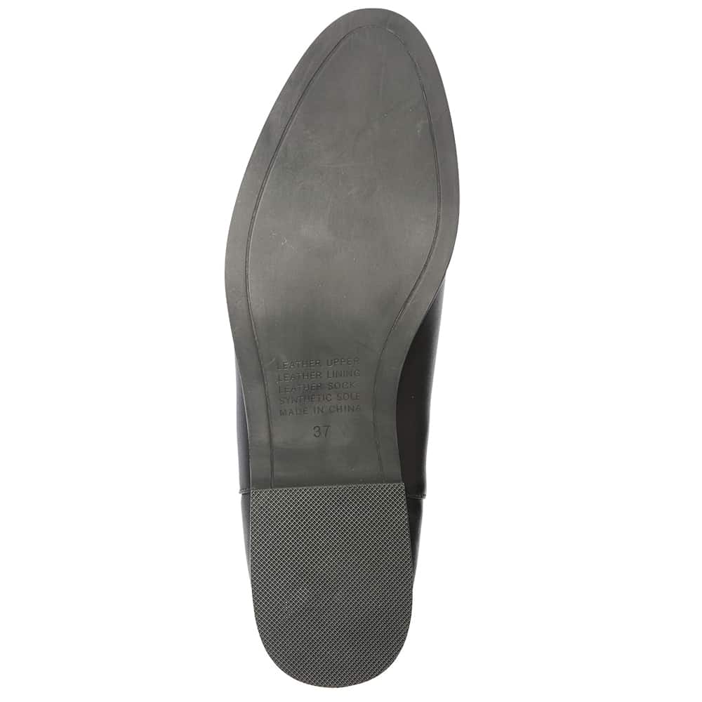 Fitzroy Boot in Black Leather