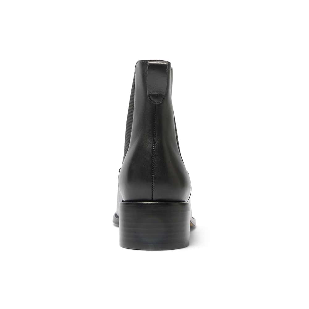Forbes Boot in Black Leather