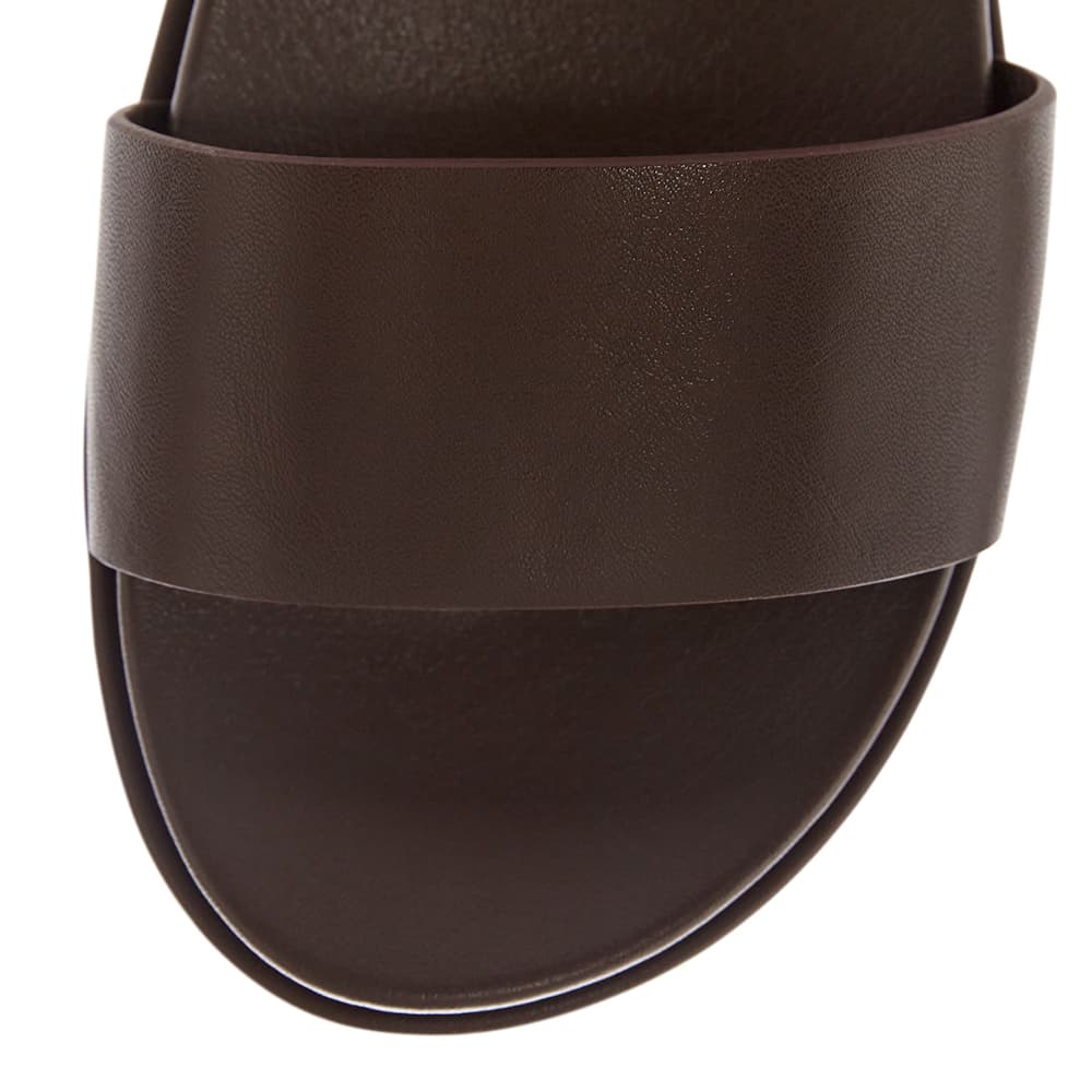 Frankie Sandal in Chocolate