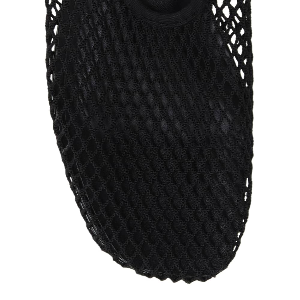 Gabi Ballet Flat in Black Mesh