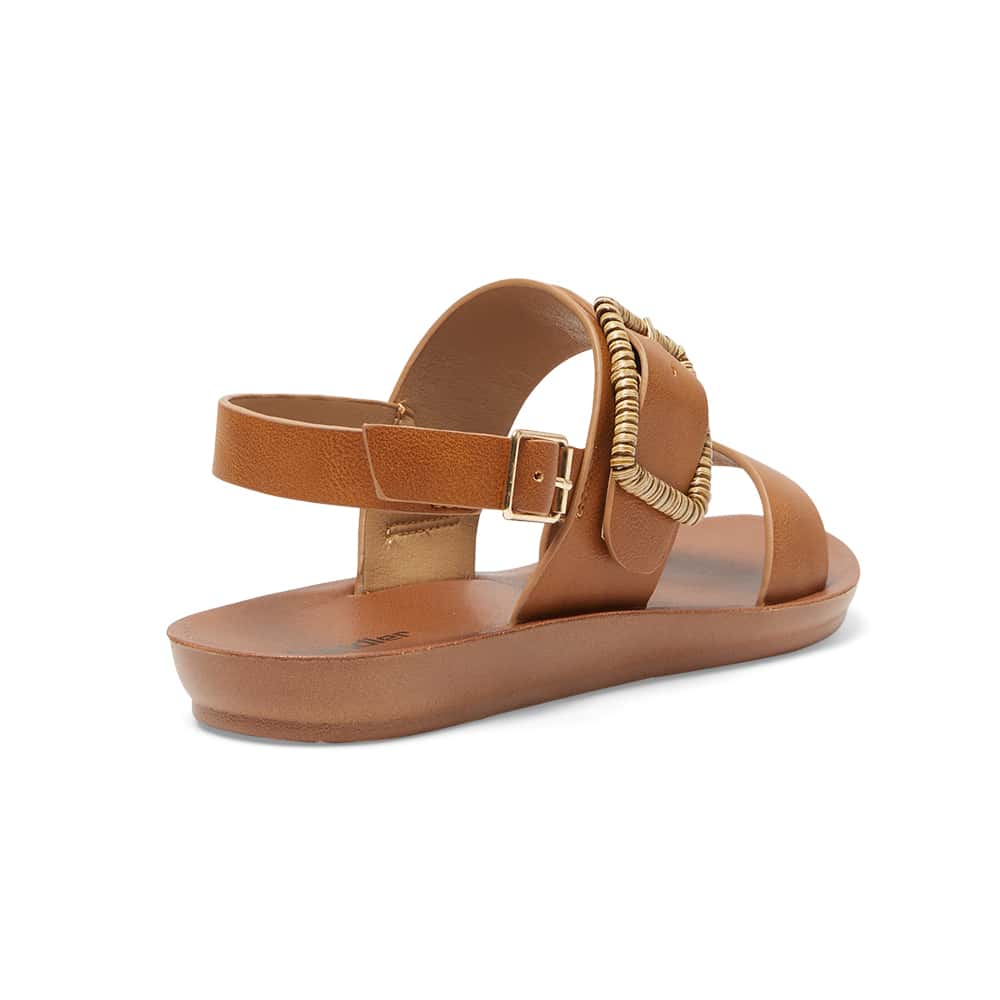Grand Sandal in Tan Smooth