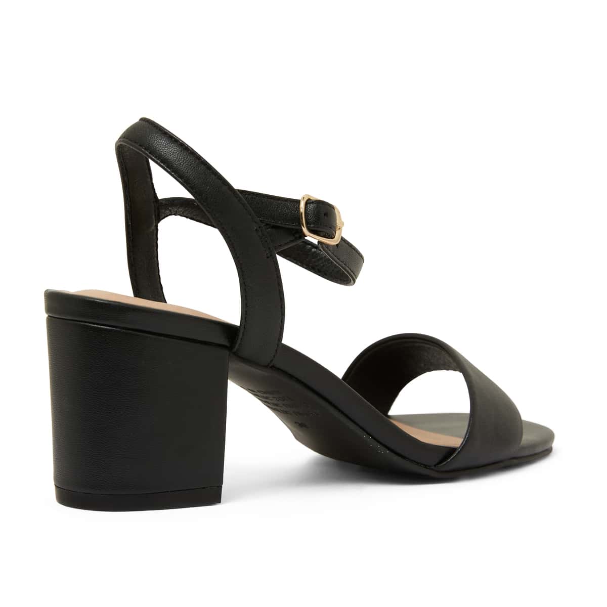 Heather Heel in Black Leather
