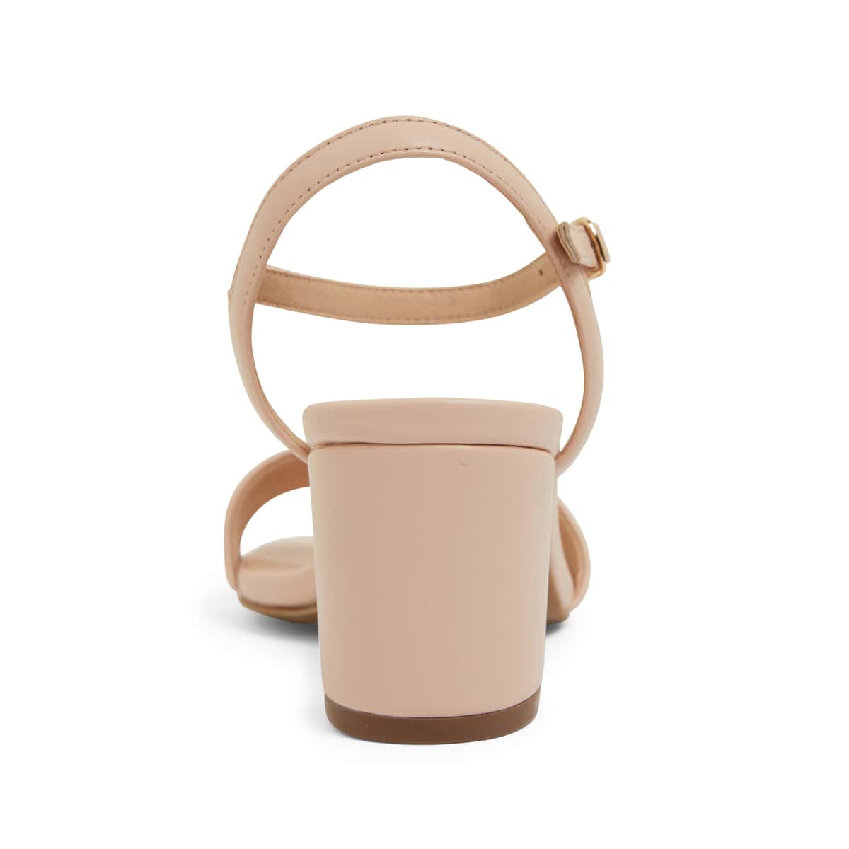 Heather Heel in Blush Leather