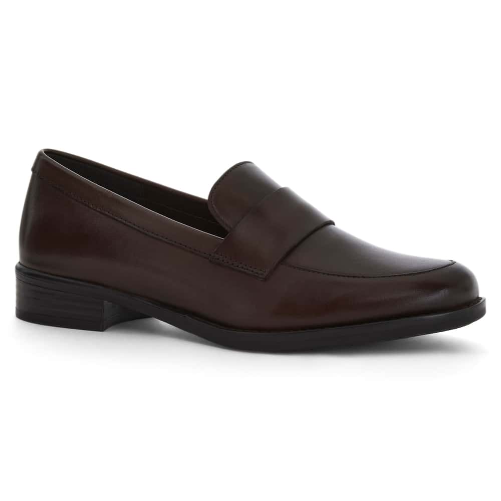 Infinity Loafer in Chocolate  Leather