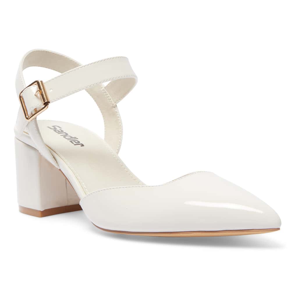 Ingrid Heel in Bone Patent