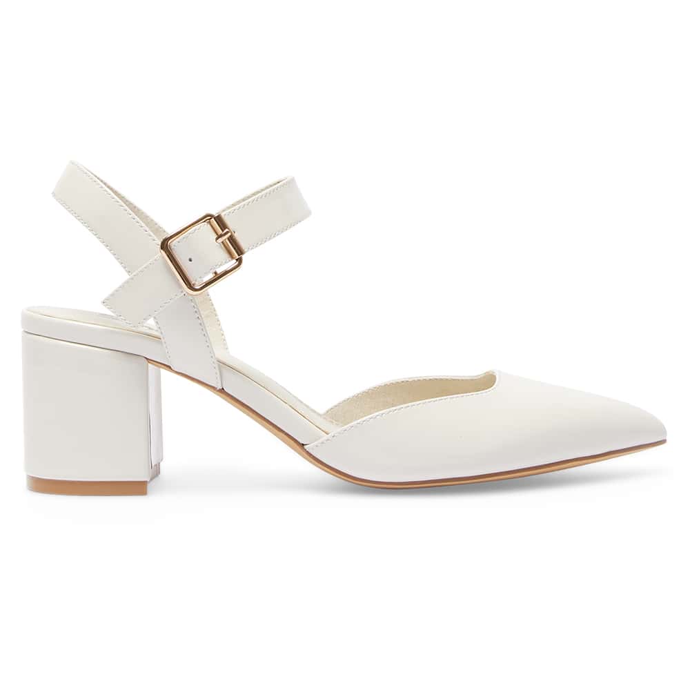 Ingrid Heel in Bone Patent