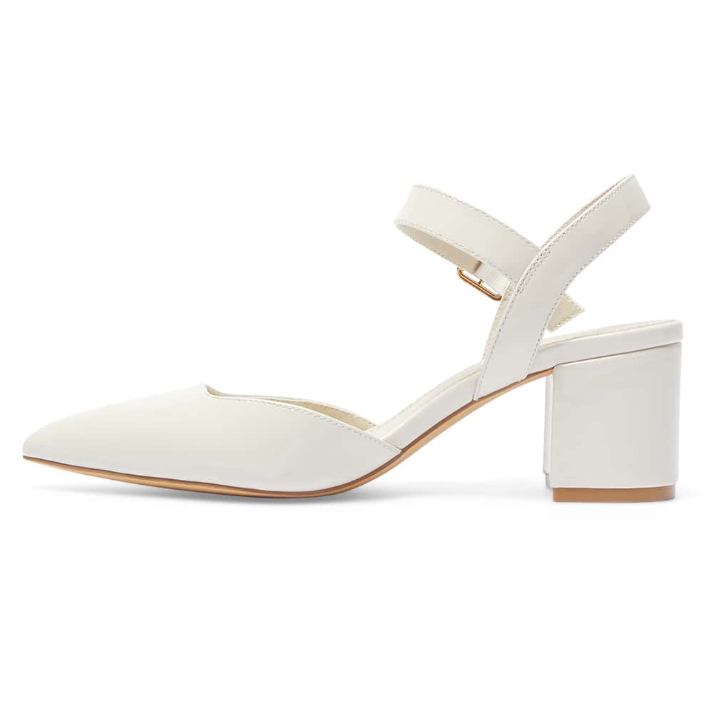 Ingrid Heel in Bone Patent