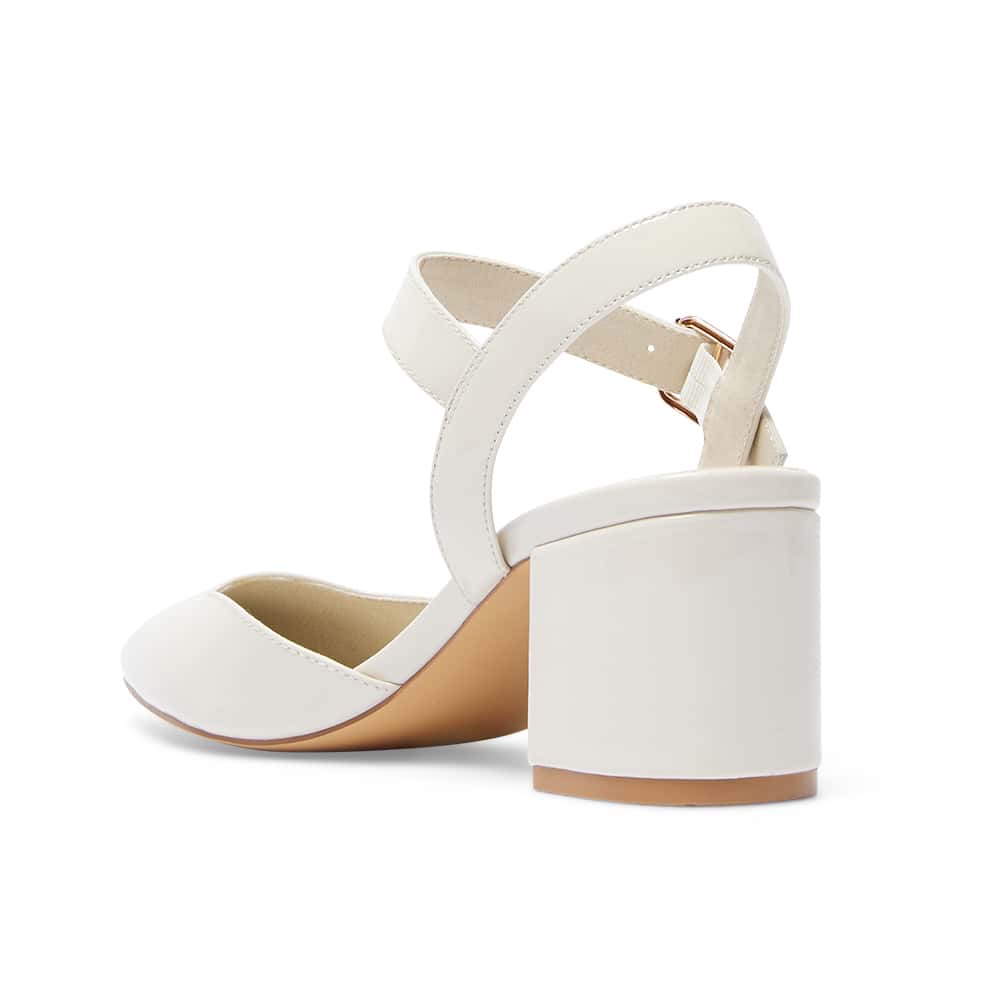 Ingrid Heel in Bone Patent