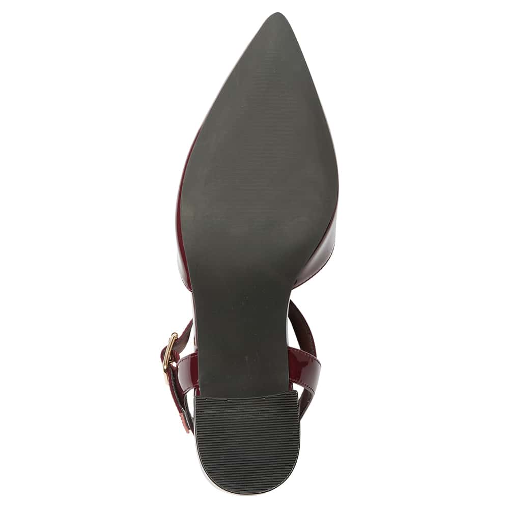 Ingrid Heel in Wine Patent