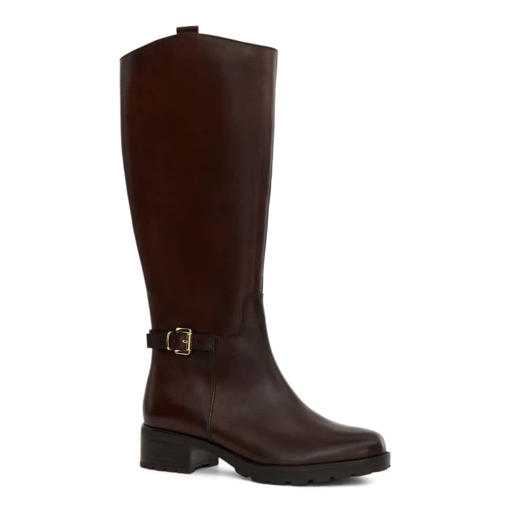 Intercom Boot in Chocolate  Leather