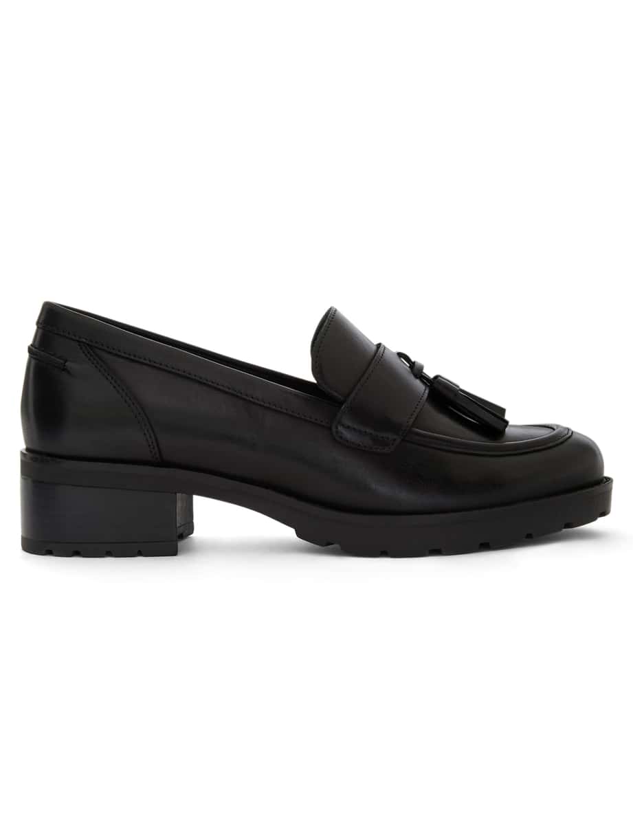 Isaac Loafer in Black Leather