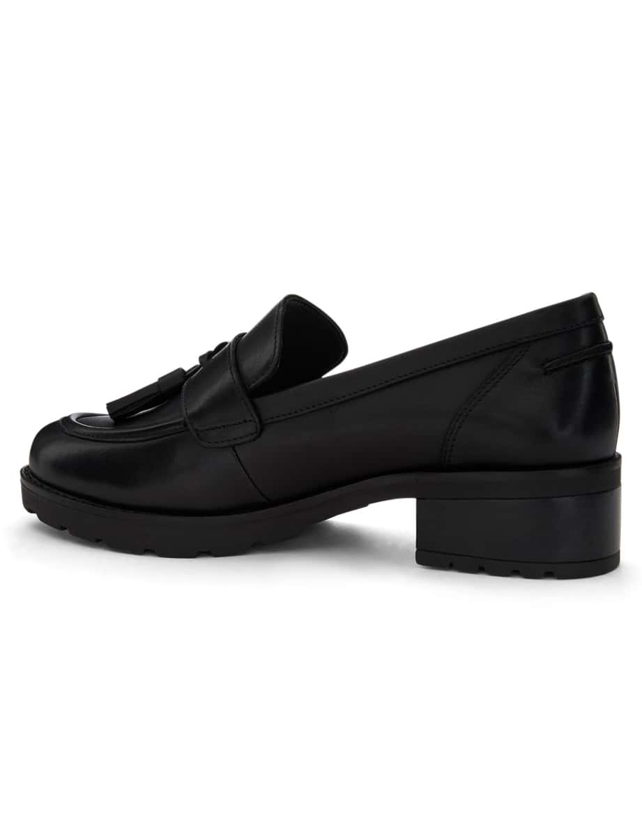 Isaac Loafer in Black Leather