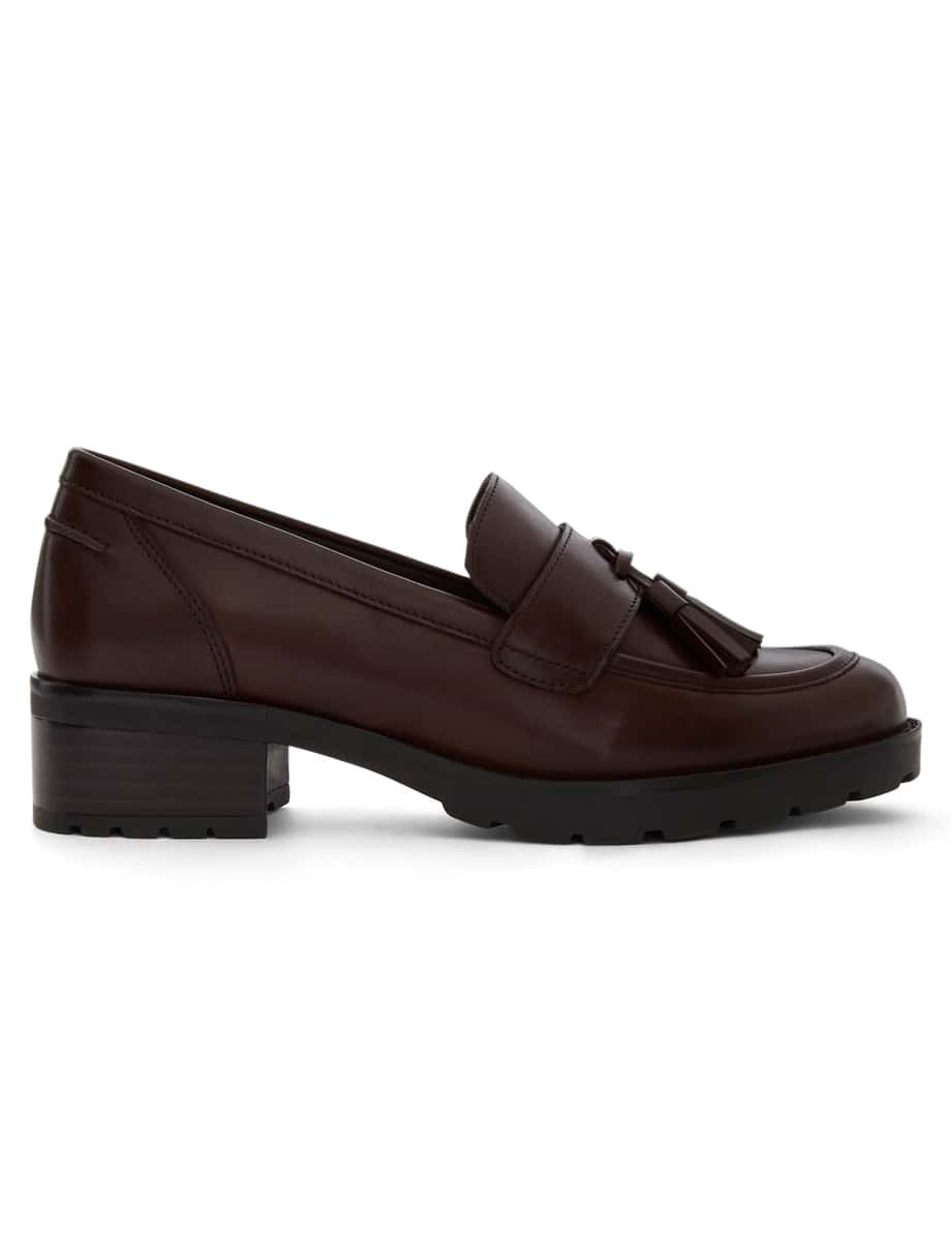Isaac Loafer in Chocolate  Leather
