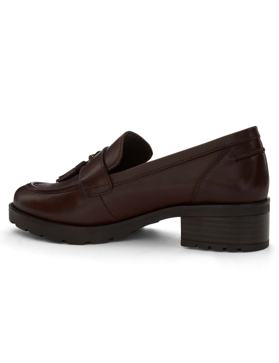 Isaac Loafer in Chocolate  Leather