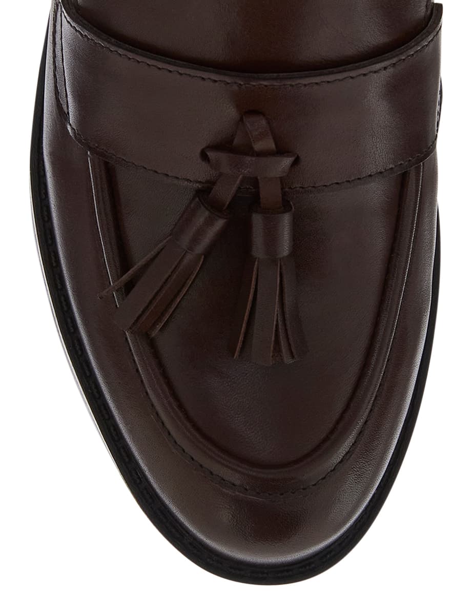 Isaac Loafer in Chocolate  Leather