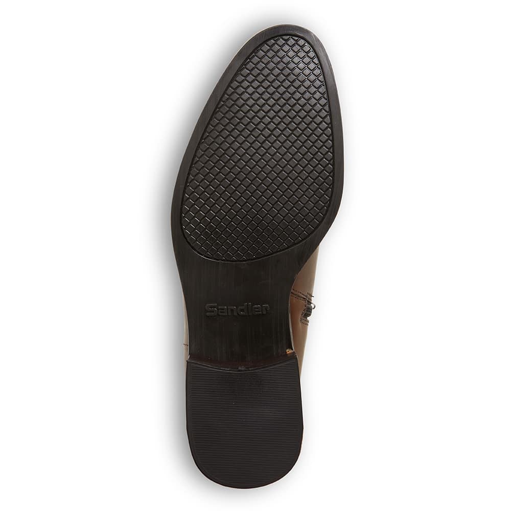 Jackpot Boot in Brown Leather